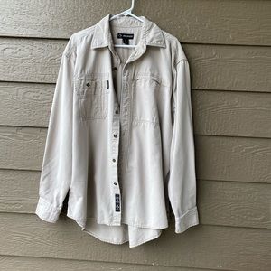 DRI DUCK Long Sleeve Shirt Beige, cotton 
Rugged Durability & hard core comfort
